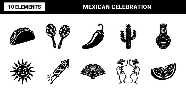 Cinco de Mayo Celebration Graphics