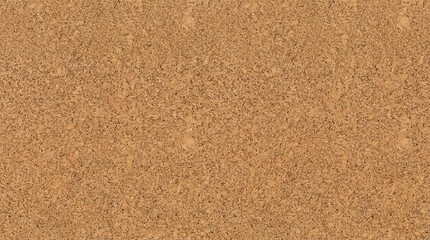Fototapeta premium Natural brown cork board texture with fine grain and speckled detail