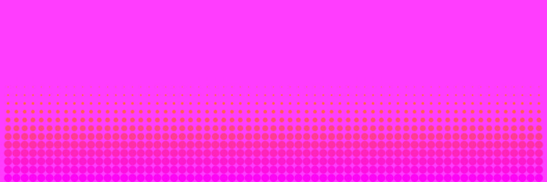 Vibrant Pink Y2K Aesthetic Halftone Dot Pattern Background for Cybercore Design