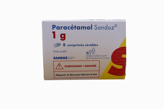 Comprim&eacute;s de parac&eacute;tamol de Sandoz