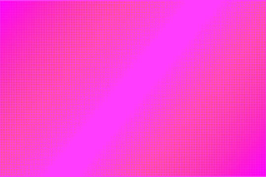 Vibrant Pink Y2K Aesthetic Halftone Pattern Background for Retro Digital Art and Social Media