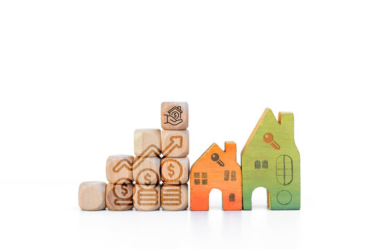 Property and real estate business concept, price increase, property investment