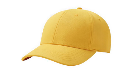 Fototapeta premium Happy father's day stylish yellow baseball cap isolated on transparent background