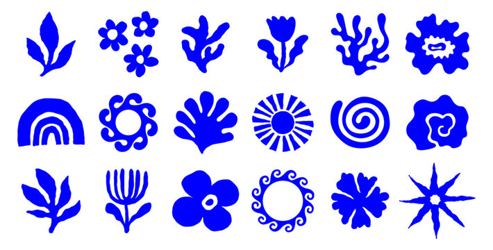 Vector logo and print design templates, summer palms, tropical hand drawn illustrations, surfing concepts, vacation and travel,  doodles and organic shapes and forms