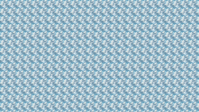 Geometric Houndstooth Pattern Background in Soft Blue and White
