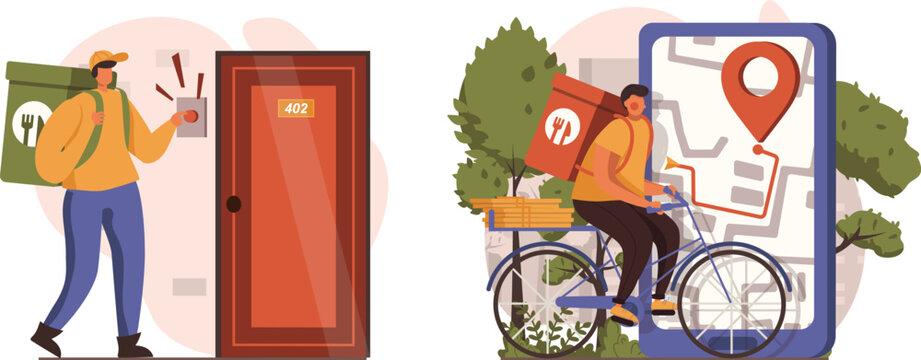 3d reconstruction of an indoor scene showing color-coded room volumes and structural elements