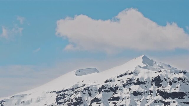 Moving clouds above Vgna Soliva and Vigna Vaga in the Bergamo Alps