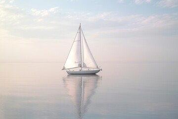 Fototapeta premium Sailboat sailboat watercraft outdoors.