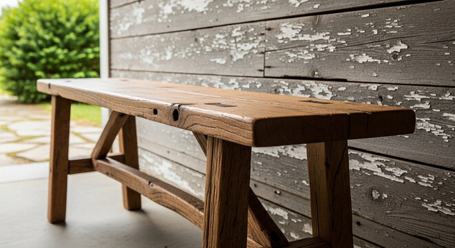 wooden bench in the snow wood, furniture, table, wooden, chair, stool, seat, bench