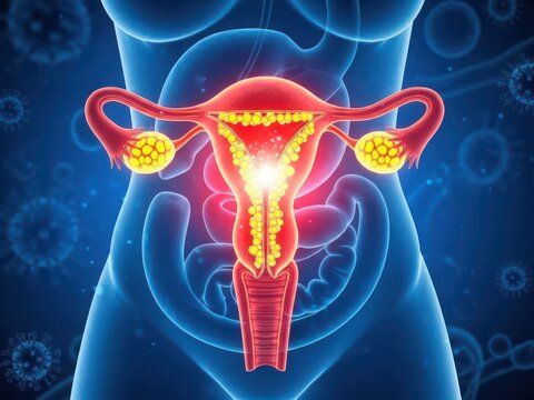 Human female reproductive system