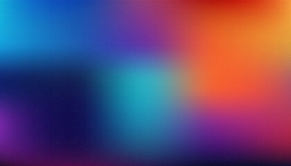 A vibrant abstract gradient background blends shades of blue purple and orange with a textured effect high quality © creative art