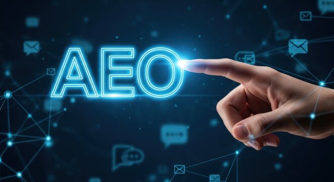 Authorized Economic Operator AEO Digital Trade Concept