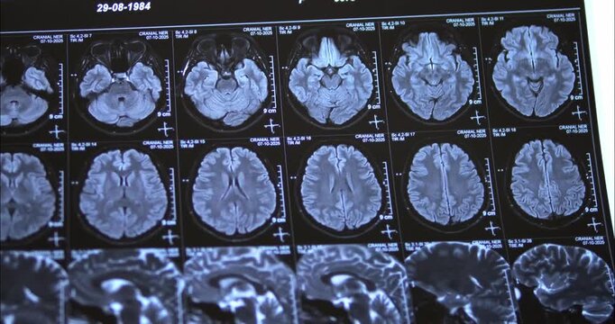 X-rays of the head, brain. X-rays of the back and spine. Doctor's examination and disease prevention.