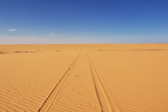 Nature of Sahara Desert, Mauritania, West Africa