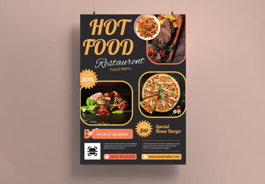 Restaurent Food Menu Template