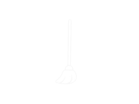 hand drawn animation of a floor mop
