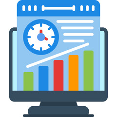 Page Speed Icon Vector Element © Amir