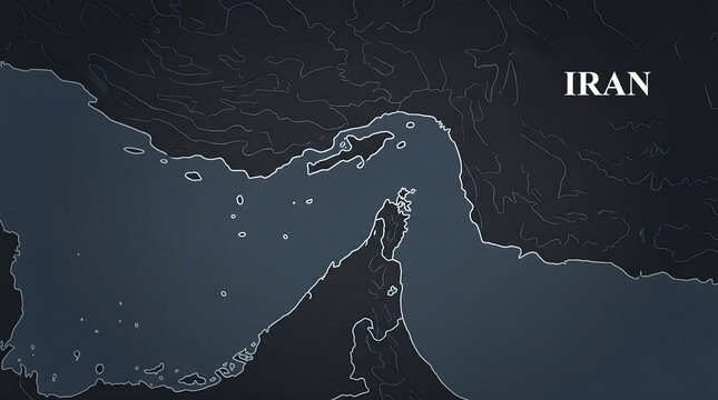 Strait of Hormuz map