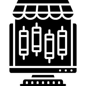 Technical Analysis Icon Vector Element
