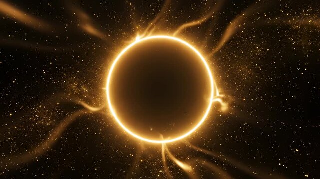 Cosmic star with radiant energy for commercial advertising, marketing campaigns, and creative projects