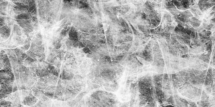veins of black and white in light grey background. Grunge metal texture background with scratches and brush stroke, Damaged material, paper, stone, concrete. Rough noisy grunge texture structure