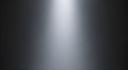 Fototapeta premium dramatic spotlight on dark gray background with gradient light beam