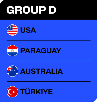 Football Group D Stylized