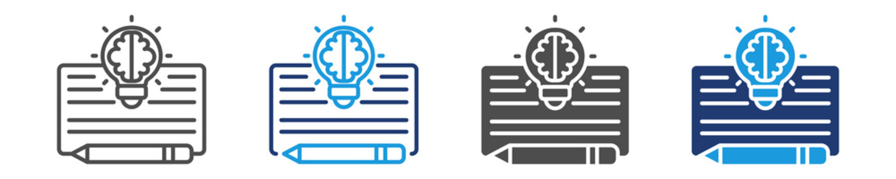 theoretical  icon set multiple style