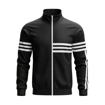 Casual long-sleeve button-up shirt with a modern stripe pattern isolated on transparent background