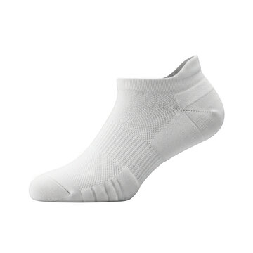 A single white cotton ball resting on a surface isolated on transparent background