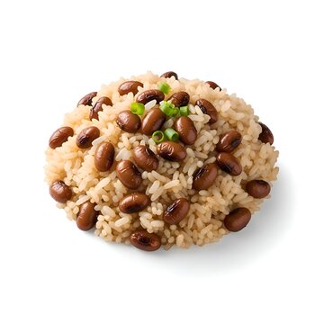 North Korean Hobin Jon &ndash; Steamed Rice with Black Beans