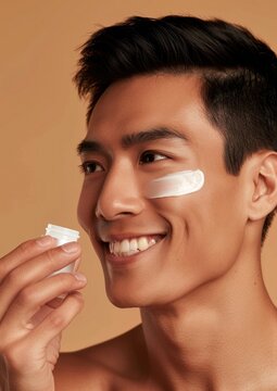 Smile man dimples person.