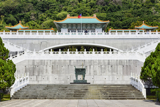 계단,향로,대만국립고궁박물관,타이베이,타이완