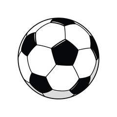 Fototapeta premium soccer ball isolated on white