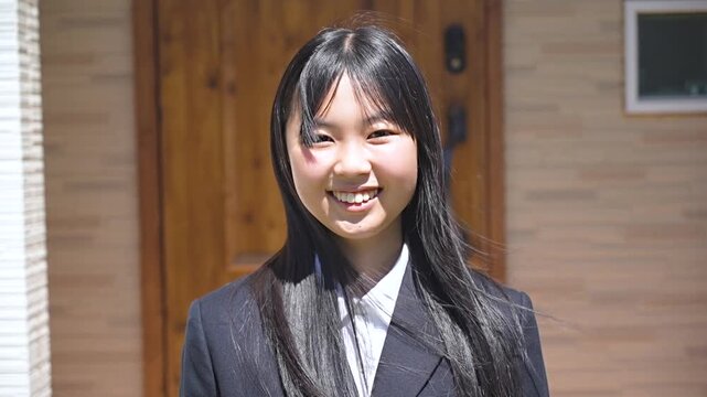 制服の女子高生