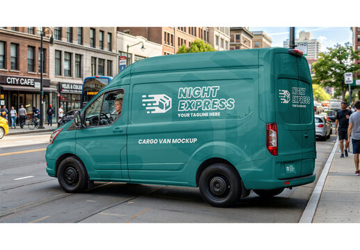 Cargo Van Mockup