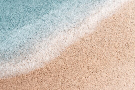 Minimal summer background with fine sand grain texture and natural beach vibe