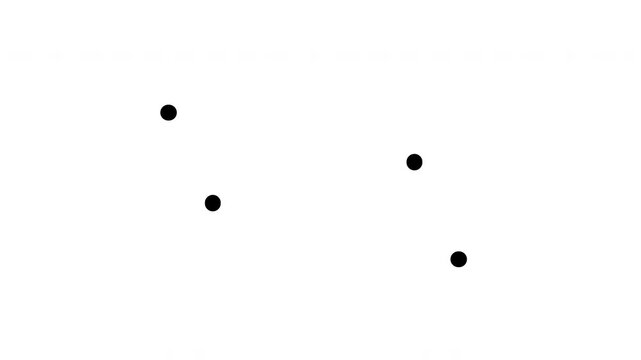 Animated four directional arrows draw-on effect, rounded outline style up down left right on white background, 4K 16:9, great for UI, explainer and navigation animations.