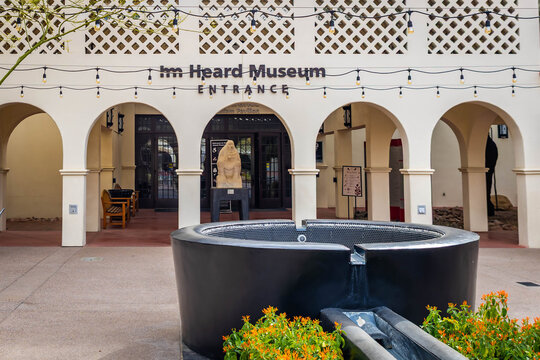 Heard Museum Entrance in Phoenix Arizona