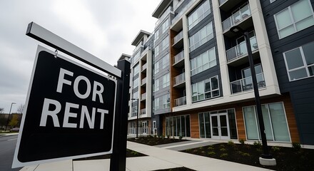 Fototapeta premium Modern apartment building with 