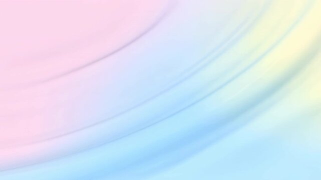 Smooth Pastel Silk With Serene Hues Flowing. Flowing Silk In Pastel Shades Forming Calming Visual Effect