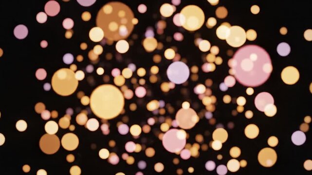 Abstract bokeh lights