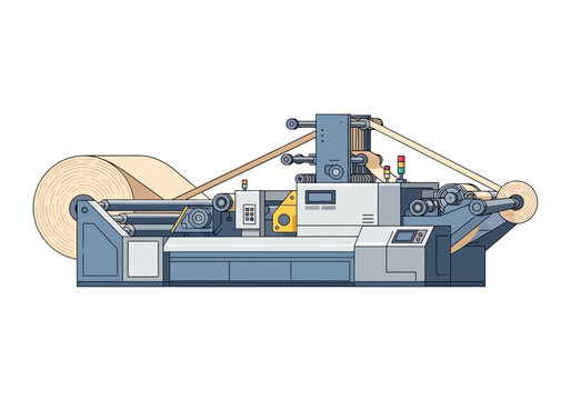 Industrial Printing Machine Equipment Factory.