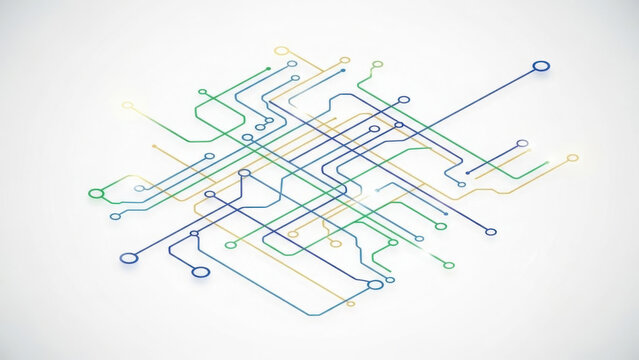 Interconnected circuit diagram