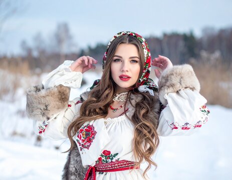Winterportr&auml;t im Schnee