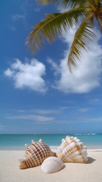 Muscheln am Strand 