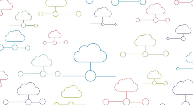 Cloud Network Connection Flow Diagram.