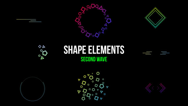 10 shape elements