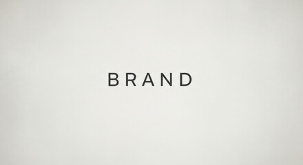 Fototapeta premium Minimalist blank brand mockup on textured paper