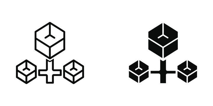 Contrast between filled and unfilled 3d cube structures with hexagonal bases